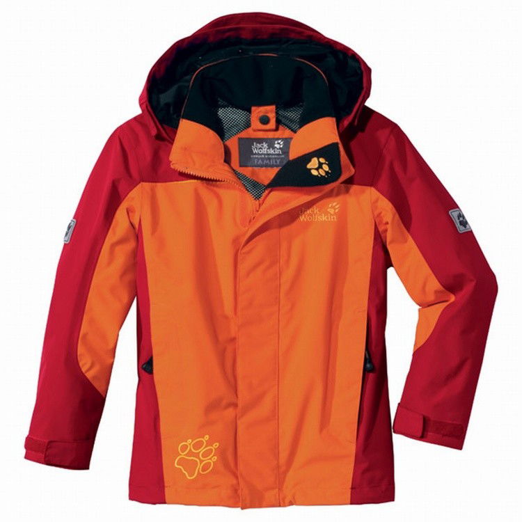 Jack Wolfskin Kids Exposure Jacket Jack Wolfskin Kids Exposure Jacket Farbe / color: dark orange () Jack Wolfskin Kids Exposure Jacket Jack Wolfskin Kids Exposure Jacket Farbe / color: dark orange ()