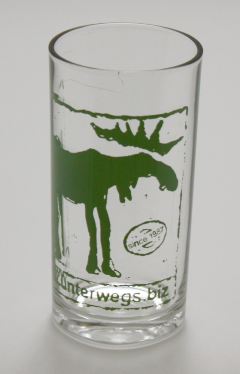 Unterwegs Trinkglas Unterwegs Trinkglas  ()