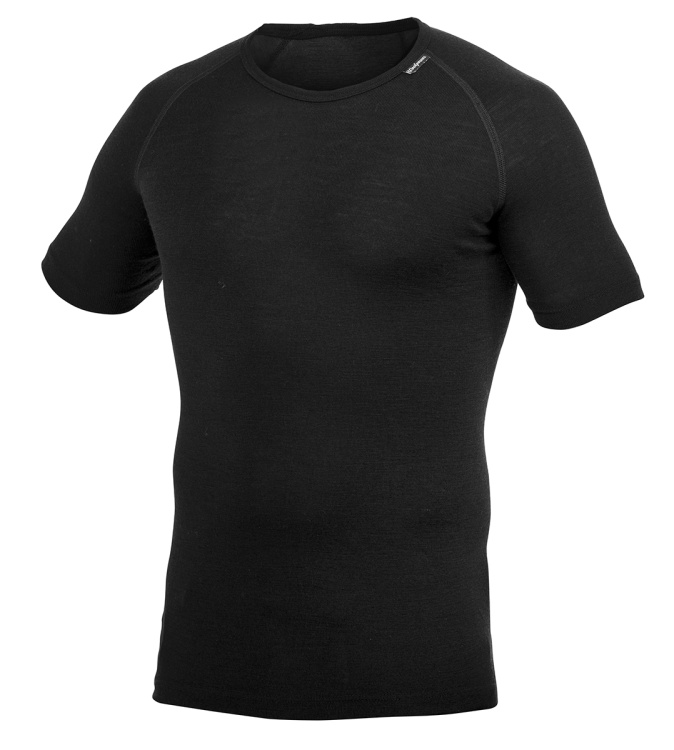 Woolpower Tee Lite Woolpower Tee Lite Farbe / color: black uni ()