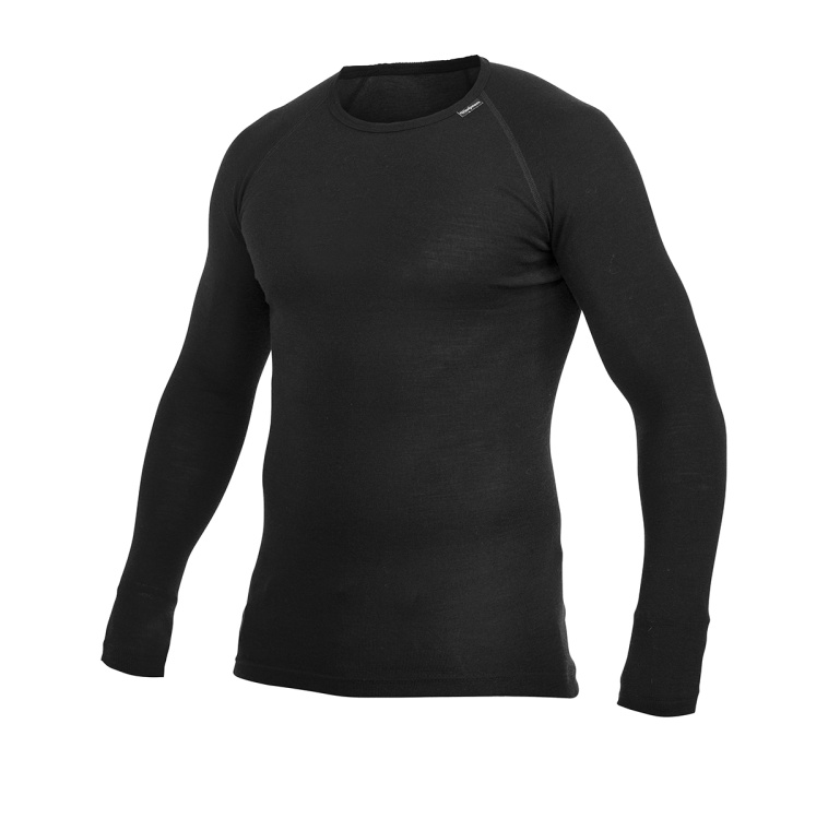 Woolpower Crewneck Lite Woolpower Crewneck Lite Farbe / color: black uni ()