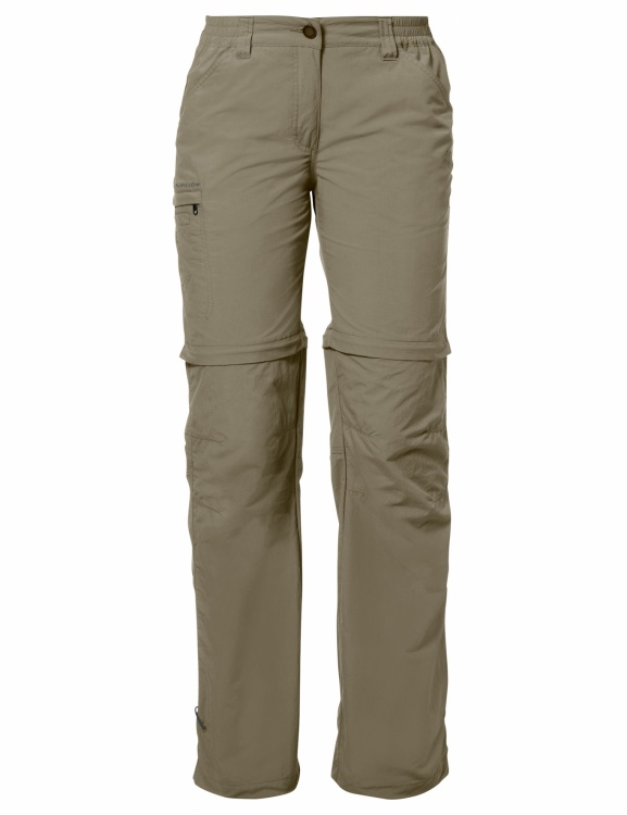 VAUDE Womens Farley Zip Off Pants IV VAUDE Womens Farley Zip Off Pants IV Farbe / color: muddy ()