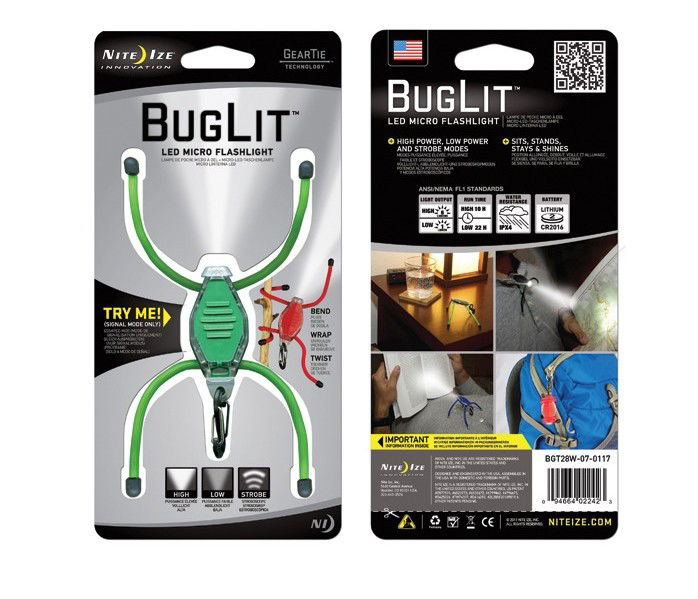 Nite Ize BugLit LED Microlight Nite Ize BugLit LED Microlight Farbe / color: grün () Nite Ize BugLit LED Microlight Nite Ize BugLit LED Microlight Farbe / color: grün ()