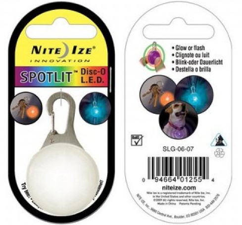 Nite Ize SpotLit LED Collar Light Nite Ize SpotLit LED Collar Light Farbe / color: disco ()