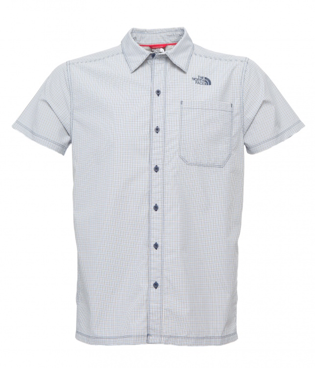 The North Face Short Sleeve Dornan Woven The North Face Short Sleeve Dornan Woven Farbe / color: cosmic blue plaid ()