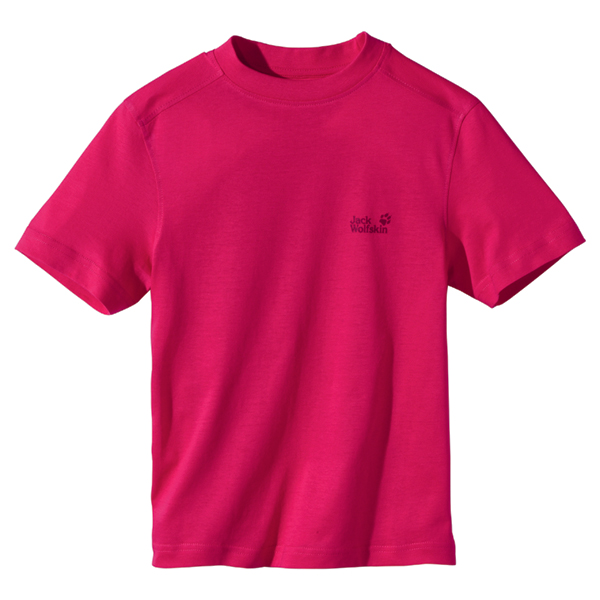 Jack Wolfskin Kids Outline Paw T Jack Wolfskin Kids Outline Paw T Farbe / color: orchid ()