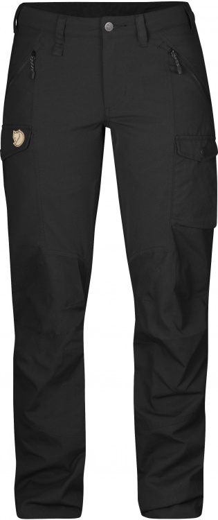 Fjällräven Nikka Trousers Women Fjällräven Nikka Trousers Women Farbe / color: black ()