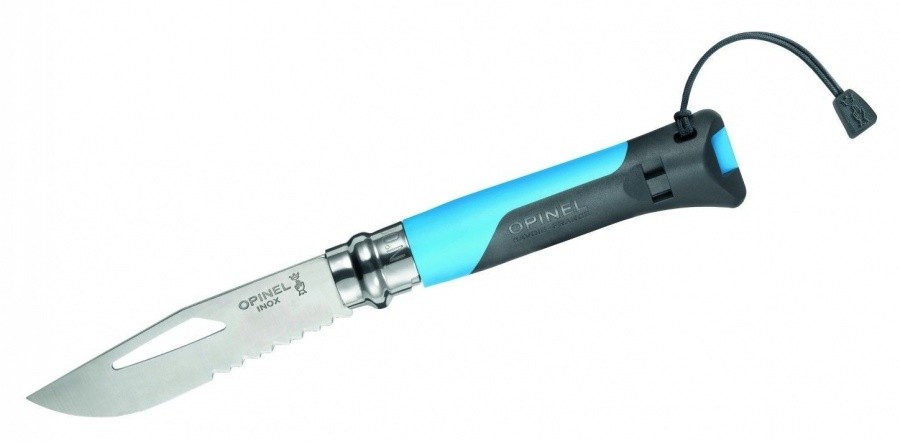 Opinel, Wellenschliff, Sandvik 12C27 Opinel, Wellenschliff, Sandvik 12C27 Farbe / color: blau ()