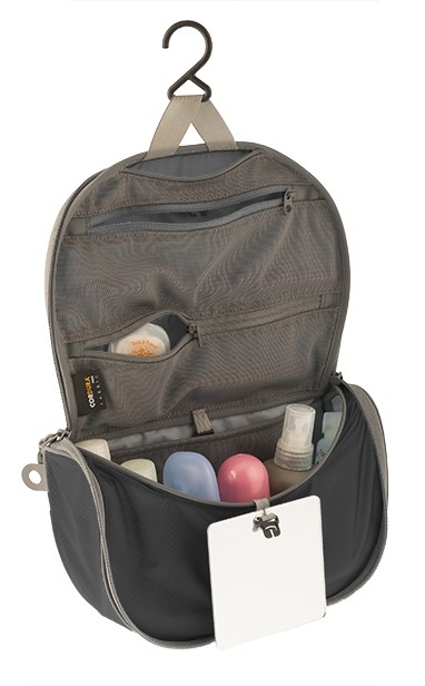 Sea to Summit Hanging Toiletry Bag Small mit Spiegel Sea to Summit Hanging Toiletry Bag Small mit Spiegel Farbe / color: black/grey ()