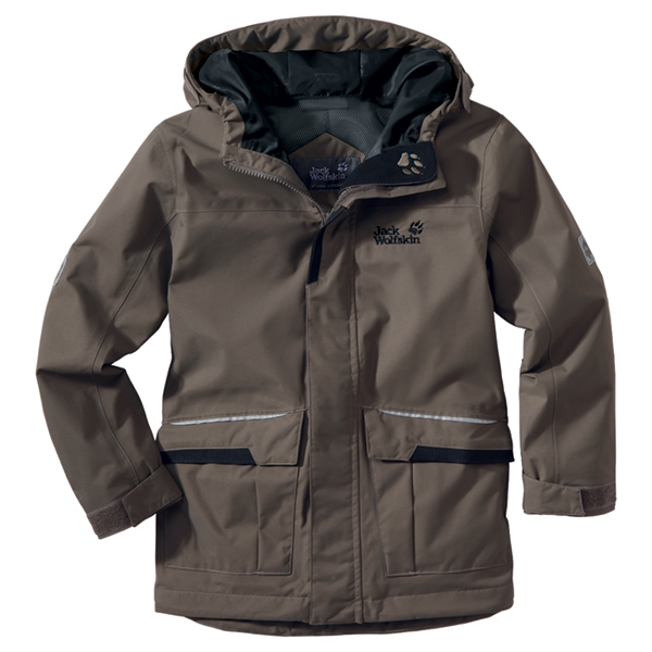 Jack Wolfskin Kids Hampton Parka Jack Wolfskin Kids Hampton Parka Farbe / color: basalt ()
