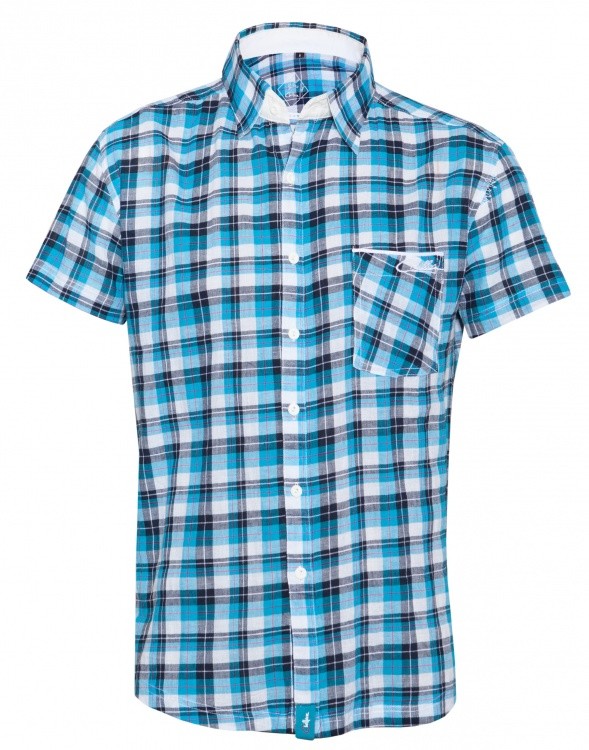 Chillaz Short Sleeve Shirt Chillaz Short Sleeve Shirt Farbe / color: glencheck blue ()