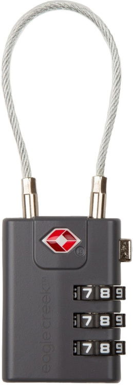 Eagle Creek Cable TSA Lock Eagle Creek Cable TSA Lock Farbe / color: graphite () Eagle Creek Cable TSA Lock Eagle Creek Cable TSA Lock Farbe / color: graphite ()