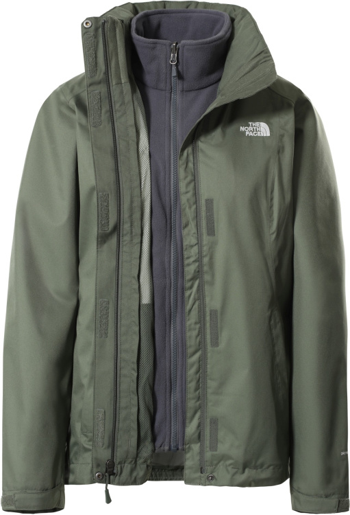 The North Face Womens Evolve II Triclimate Jacket The North Face Womens Evolve II Triclimate Jacket Farbe / color: thyme/vanadis grey ()