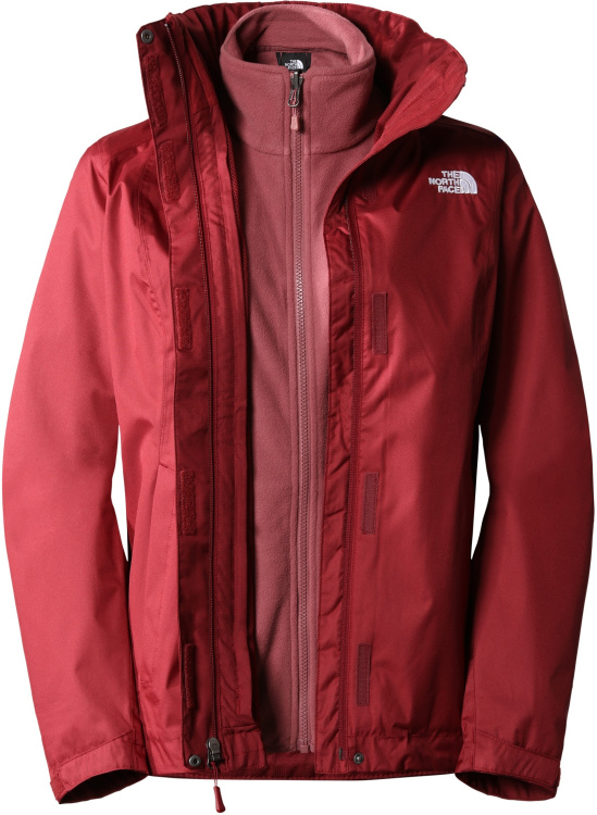 The North Face Womens Evolve II Triclimate Jacket The North Face Womens Evolve II Triclimate Jacket Farbe / color: cordovan/wild ginger ()