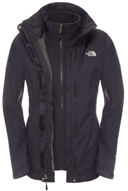 The North Face Womens Evolve II Triclimate Jacket The North Face Womens Evolve II Triclimate Jacket Farbe / color: TNF black/TNF black ()