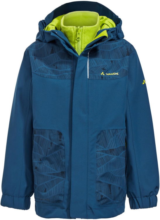 VAUDE Kids Campfire 3in1 Jacket IV VAUDE Kids Campfire 3in1 Jacket IV Farbe / color: deep water () VAUDE Kids Campfire 3in1 Jacket IV VAUDE Kids Campfire 3in1 Jacket IV Farbe / color: deep water ()