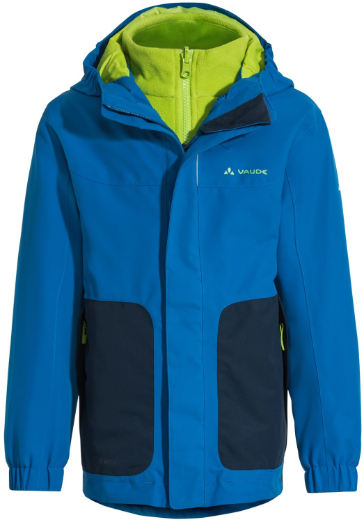 VAUDE Kids Campfire 3in1 Jacket IV VAUDE Kids Campfire 3in1 Jacket IV Farbe / color: radiate/green ()