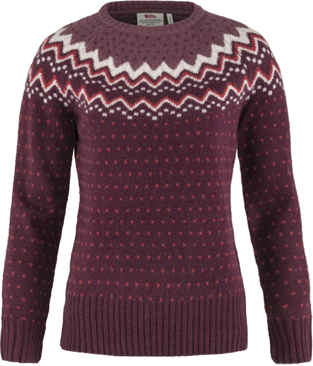 Fjällräven Övik Knit Sweater Women Fjällräven Övik Knit Sweater Women Farbe / color: dark garnet ()