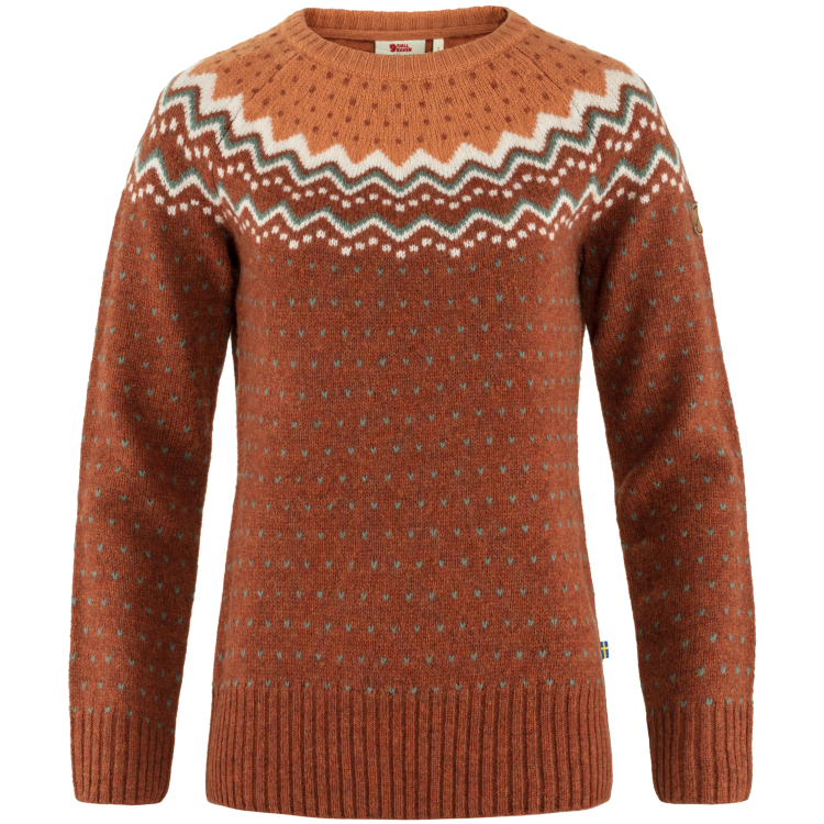 Fjällräven Övik Knit Sweater Women Fjällräven Övik Knit Sweater Women Farbe / color: autumn leaf/desert brown ()