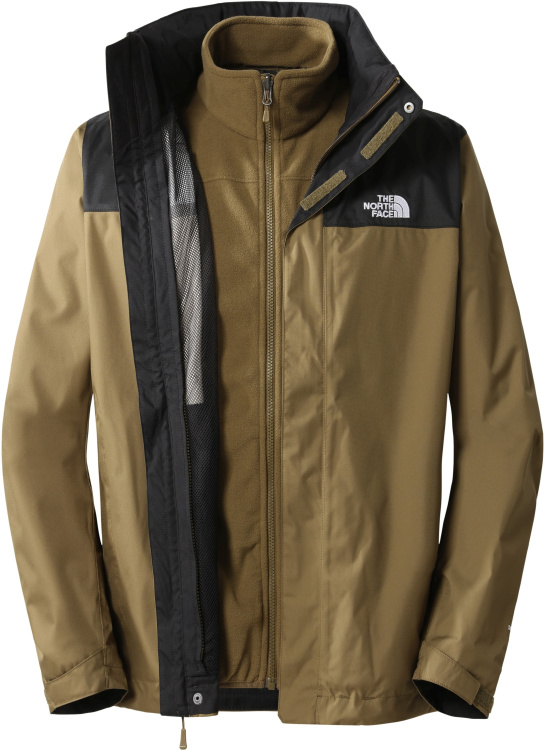The North Face Mens Evolve II Triclimate Jacket The North Face Mens Evolve II Triclimate Jacket Farbe / color: military olive/TNF black ()