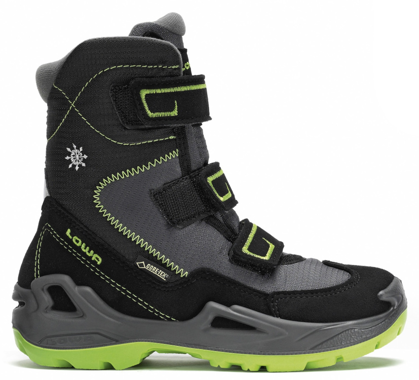 LOWA Kids Milo GTX HI LOWA Kids Milo GTX HI Farbe / color: schwarz/limone ()