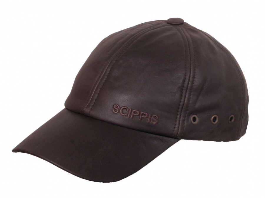 Scippis Australian Adventure Wear Leather Cap Scippis Australian Adventure Wear Leather Cap Farbe / color: brown ()