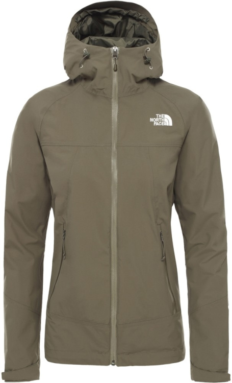 The North Face Womens Stratos Jacket The North Face Womens Stratos Jacket Farbe / color: new taupe green/TNF white ()
