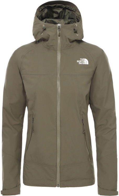 The North Face Womens Stratos Jacket The North Face Womens Stratos Jacket Farbe / color: new taupe green/TNF white () The North Face Womens Stratos Jacket The North Face Womens Stratos Jacket Farbe / color: new taupe green/TNF white ()