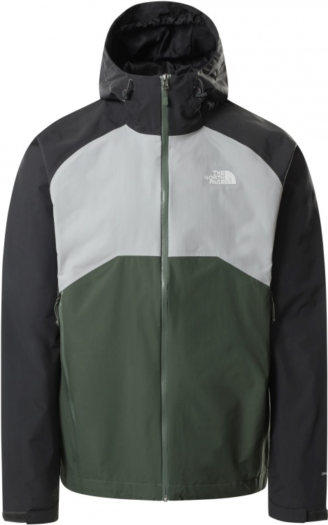 The North Face Mens Stratos Jacket The North Face Mens Stratos Jacket Farbe / color: asphalt grey/thyme meld ()