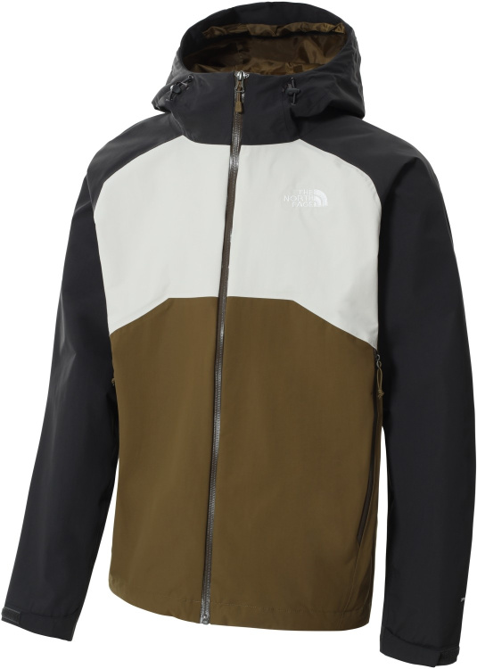 The North Face Mens Stratos Jacket The North Face Mens Stratos Jacket Farbe / color: military olive/moonlight ivory/asphalt grey ()