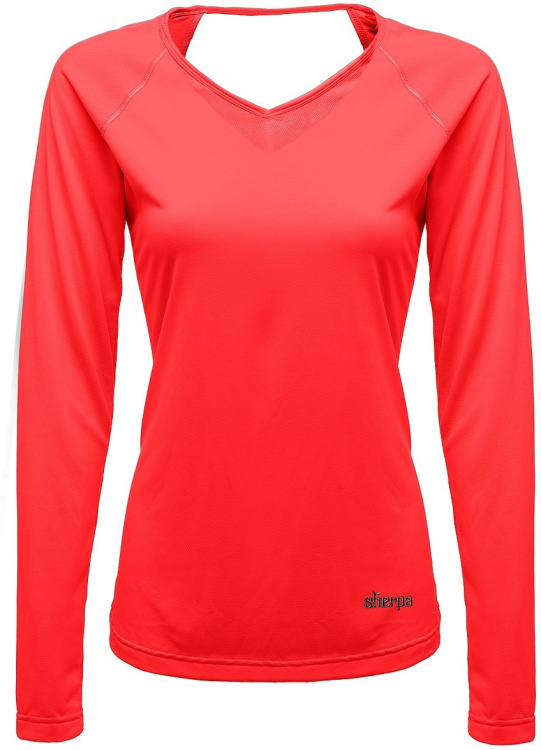 Sherpa Adventure Gear Rinchen Long Sleeve Tee Women Sherpa Adventure Gear Rinchen Long Sleeve Tee Women Farbe / color: dasain red ()