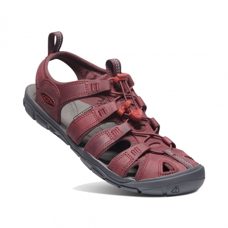 Keen Women Clearwater CNX Leather Keen Women Clearwater CNX Leather Farbe / color: wine/red dahlia ()