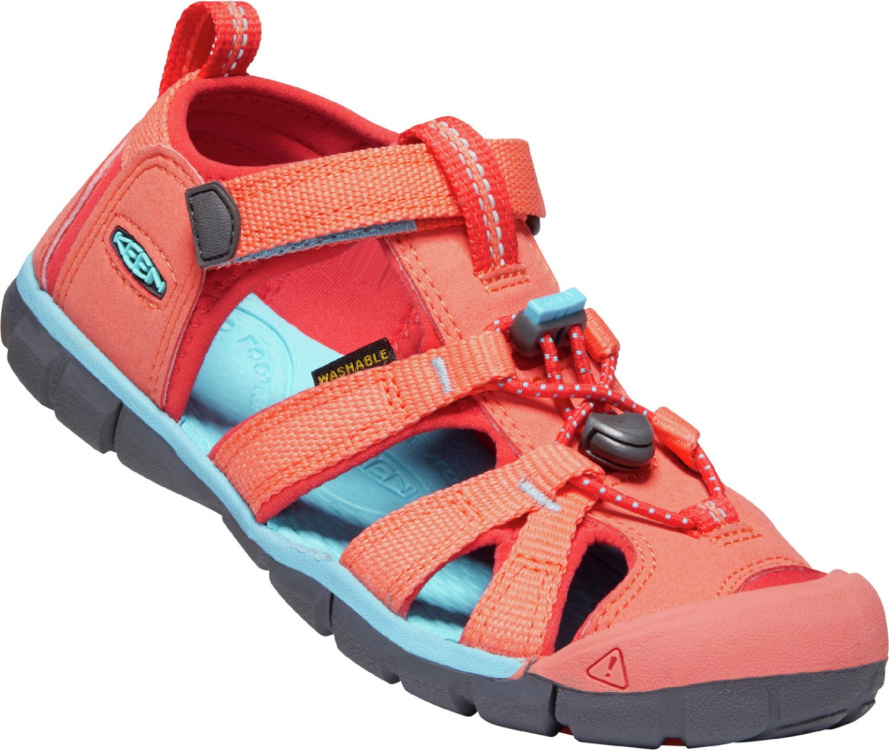 Keen Kids Seacamp II CNX Keen Kids Seacamp II CNX Farbe / color: coral/poppy red ()