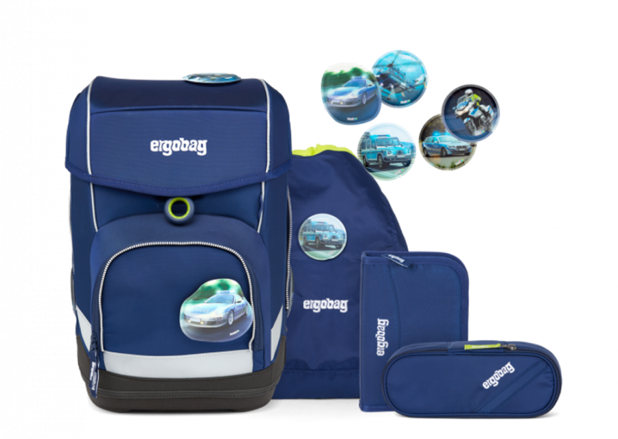 Fond of Bags ergobag cubo-Set Fond of Bags ergobag cubo-Set Farbe / color: BlauchlichtBär () Fond of Bags ergobag cubo-Set Fond of Bags ergobag cubo-Set Farbe / color: BlauchlichtBär ()