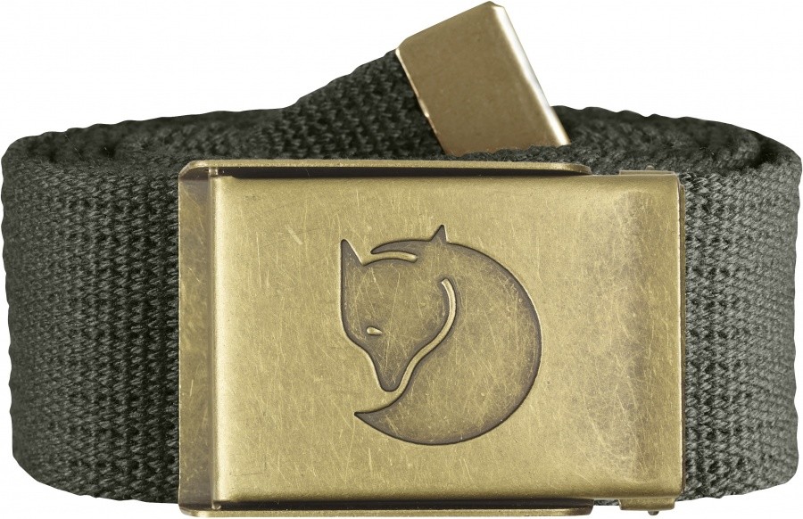 Fjällräven Canvas Brass Belt 4 cm Fjällräven Canvas Brass Belt 4 cm Farbe / color: mountain grey ()