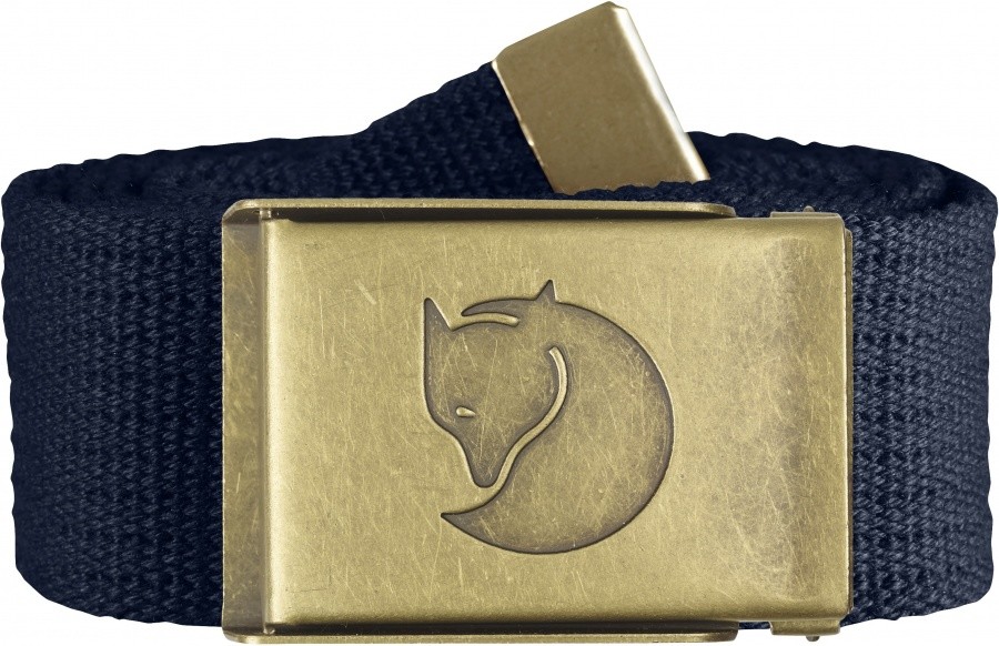 Fjällräven Canvas Brass Belt 4 cm Fjällräven Canvas Brass Belt 4 cm Farbe / color: dark navy ()