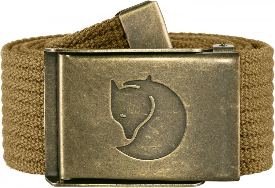 Fjällräven Canvas Brass Belt 4 cm Fjällräven Canvas Brass Belt 4 cm Farbe / color: buckwheat brown ()