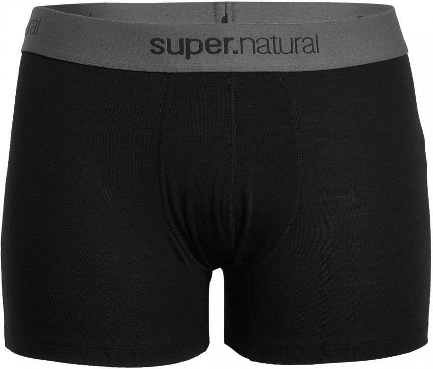 Super.Natural Mens Base Mid Boxer 175 Super.Natural Mens Base Mid Boxer 175 Farbe / color: caviar ()