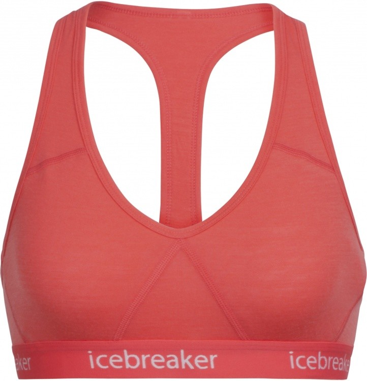 Icebreaker Sprite Racerback Bra Women Icebreaker Sprite Racerback Bra Women Farbe / color: poppy red ()