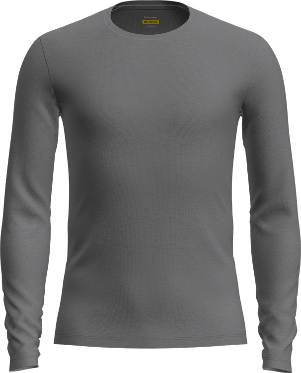 Icebreaker Anatomica LS Crewe Icebreaker Anatomica LS Crewe Farbe / color: jet heather ()