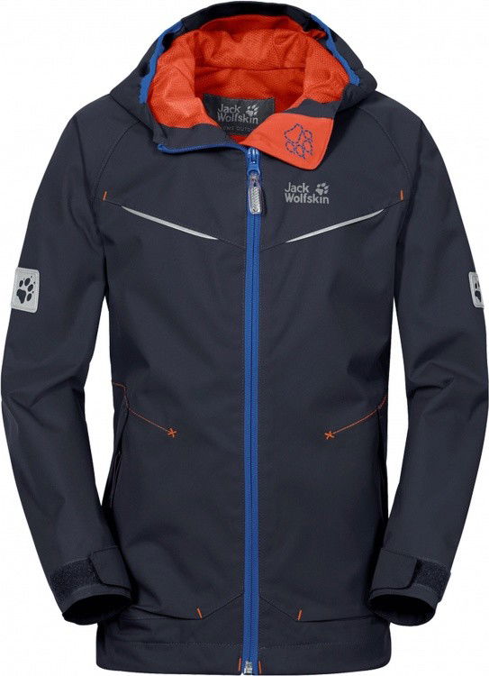 Jack Wolfskin Highland Jacket Boys Jack Wolfskin Highland Jacket Boys Farbe / color: night blue () Jack Wolfskin Highland Jacket Boys Jack Wolfskin Highland Jacket Boys Farbe / color: night blue ()