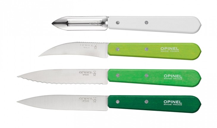 Opinel Kitchen knives 4-piece set Opinel Kitchen knives 4-piece set Farbe / color: primavera ()