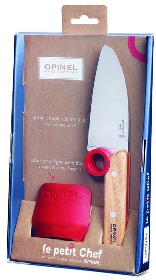 Opinel Le Petit Chef Kids Knife Set 2-pieces Opinel Le Petit Chef Kids Knife Set 2-pieces Kinder Kochmesser-Set 2-teilig ()