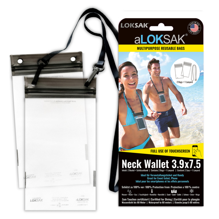 Loksak aLoksak Beutel wasserdicht mit Lanyard Loksak aLoksak Beutel wasserdicht mit Lanyard aLoksak Beutel wasserdicht mit Lanyard ()