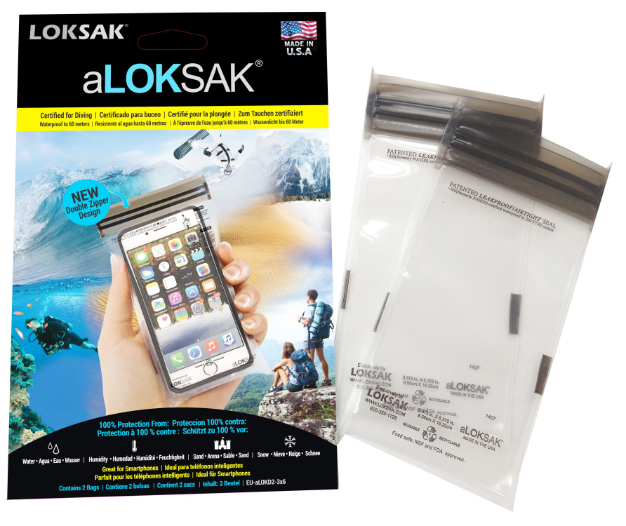 Loksak aLoksak Beutel wasserdicht Loksak aLoksak Beutel wasserdicht aLoksak 3x6 - 7,6 x 13,9 cm ()