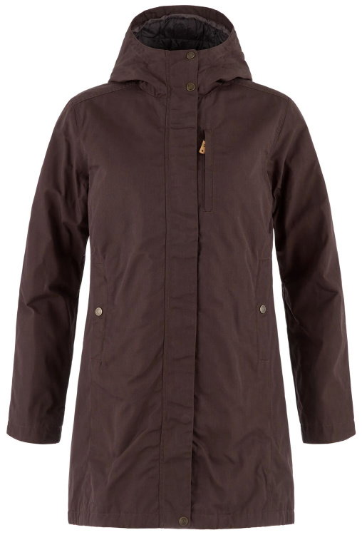 Fj&auml;llr&auml;ven Kiruna Padded Parka Women Fj&auml;llr&auml;ven Kiruna Padded Parka Women Farbe / color: black oak ()