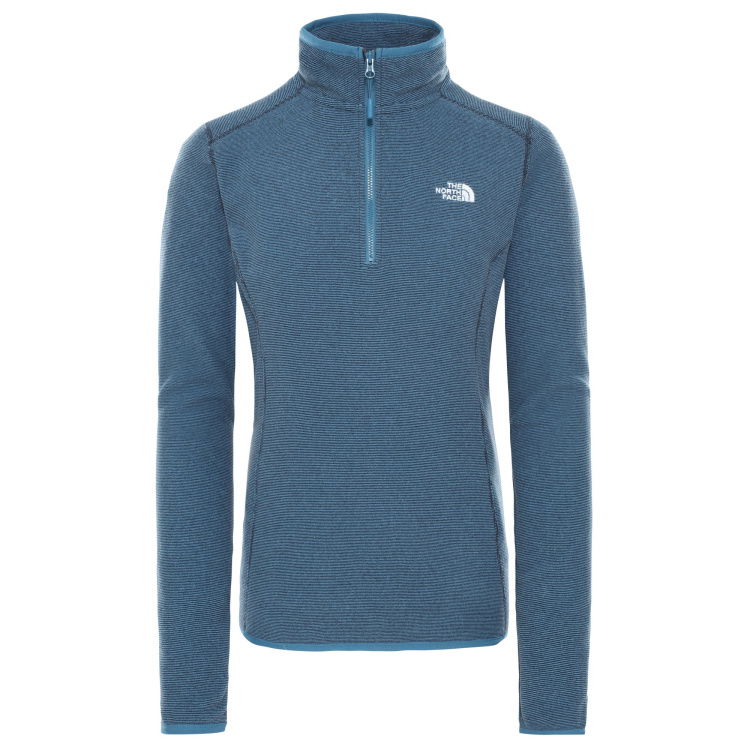 The North Face Womens 100 Glacier 1/4 Zip The North Face Womens 100 Glacier 1/4 Zip Farbe / color: mallard blue aviator n stripe () The North Face Womens 100 Glacier 1/4 Zip The North Face Womens 100 Glacier 1/4 Zip Farbe / color: mallard blue aviator n stripe ()