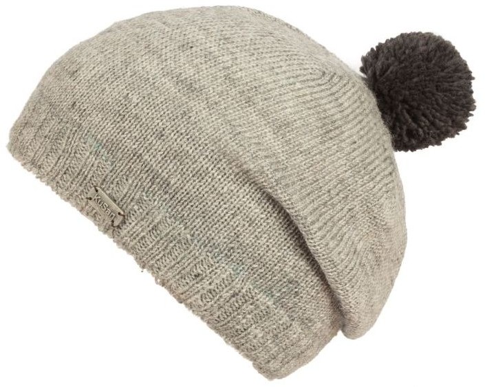 KuSan Slouch with Contrast Pom KuSan Slouch with Contrast Pom Farbe / color: grey ()