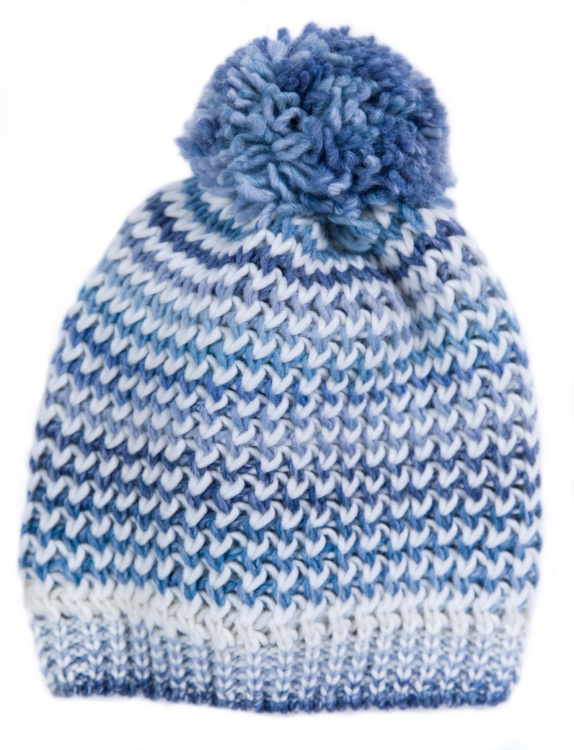 Leuchtfeuer Strickmütze lang mit Bommel Leuchtfeuer Strickmütze lang mit Bommel Farbe / color: blau ()