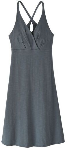 Patagonia Womens Amber Dawn Dress Patagonia Womens Amber Dawn Dress Farbe / color: plume grey ()