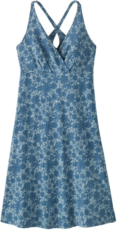 Patagonia Womens Amber Dawn Dress Patagonia Womens Amber Dawn Dress Farbe / color: way back-still blue ()